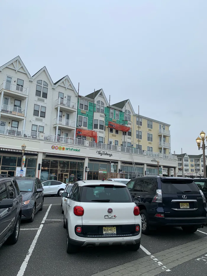 Pier Village Siding before