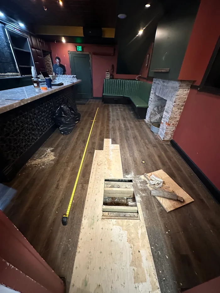 Bar before